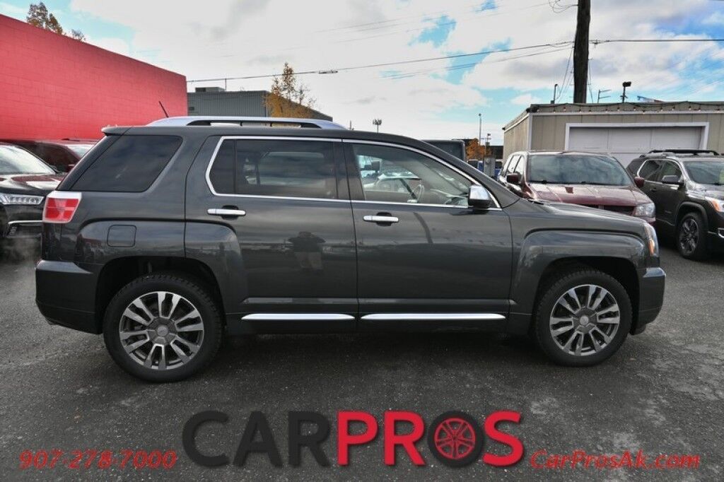 2017 GMC Terrain Denali - AWD - 3.6 V6 - Auto Start - Power & Heated Leather Seats - Pioneer Premium Speakers - Sunroof - Bluetooth - Back Up Camera - Blind Sport & Lane Departure Alert - Forward Collision Alert - Keyless Entry - Power Liftgate - Tow Pkg Anchorage AK