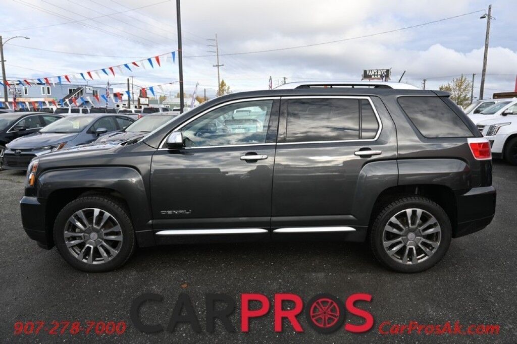 2017 GMC Terrain Denali - AWD - 3.6 V6 - Auto Start - Power & Heated Leather Seats - Pioneer Premium Speakers - Sunroof - Bluetooth - Back Up Camera - Blind Sport & Lane Departure Alert - Forward Collision Alert - Keyless Entry - Power Liftgate - Tow Pkg Anchorage AK