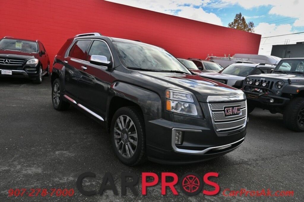 2017 GMC Terrain Denali - AWD - 3.6 V6 - Auto Start - Power & Heated Leather Seats - Pioneer Premium Speakers - Sunroof - Bluetooth - Back Up Camera - Blind Sport & Lane Departure Alert - Forward Collision Alert - Keyless Entry - Power Liftgate - Tow Pkg Anchorage AK