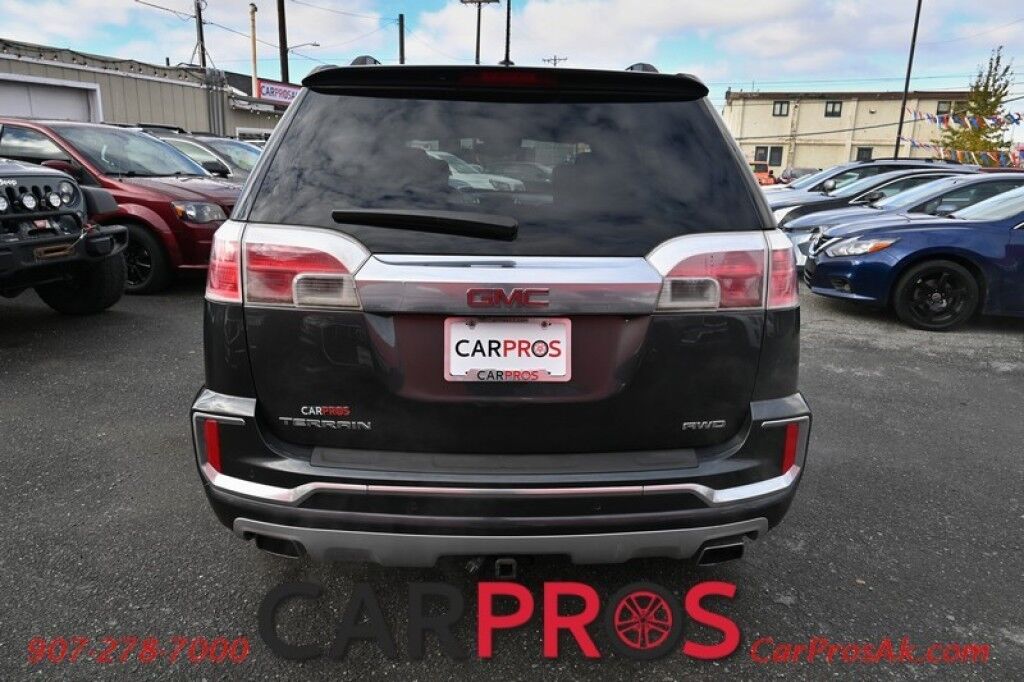 2017 GMC Terrain Denali - AWD - 3.6 V6 - Auto Start - Power & Heated Leather Seats - Pioneer Premium Speakers - Sunroof - Bluetooth - Back Up Camera - Blind Sport & Lane Departure Alert - Forward Collision Alert - Keyless Entry - Power Liftgate - Tow Pkg Anchorage AK