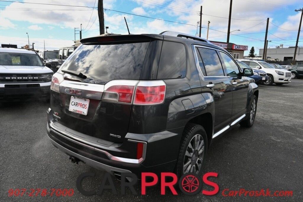 2017 GMC Terrain Denali - AWD - 3.6 V6 - Auto Start - Power & Heated Leather Seats - Pioneer Premium Speakers - Sunroof - Bluetooth - Back Up Camera - Blind Sport & Lane Departure Alert - Forward Collision Alert - Keyless Entry - Power Liftgate - Tow Pkg Anchorage AK