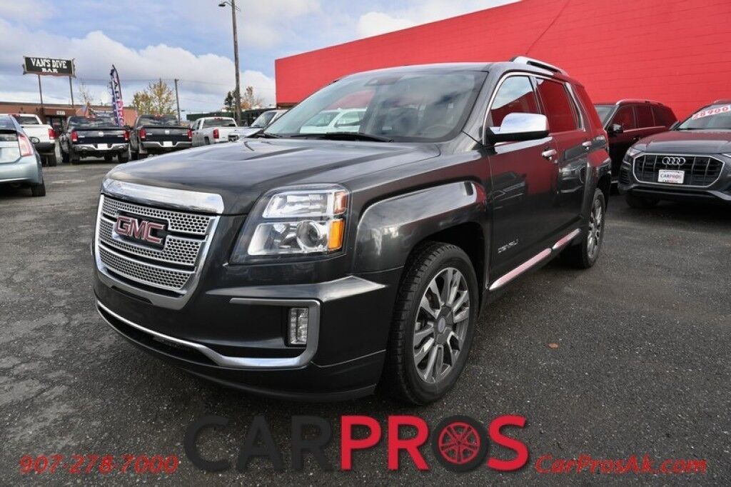 2017 GMC Terrain Denali - AWD - 3.6 V6 - Auto Start - Power & Heated Leather Seats - Pioneer Premium Speakers - Sunroof - Bluetooth - Back Up Camera - Blind Sport & Lane Departure Alert - Forward Collision Alert - Keyless Entry - Power Liftgate - Tow Pkg Anchorage AK