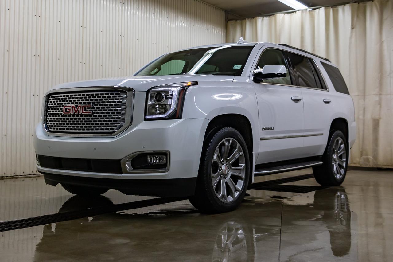 2017 GMC Yukon AWD Denali 3rd Row Leather Roof Nav Red Deer AB