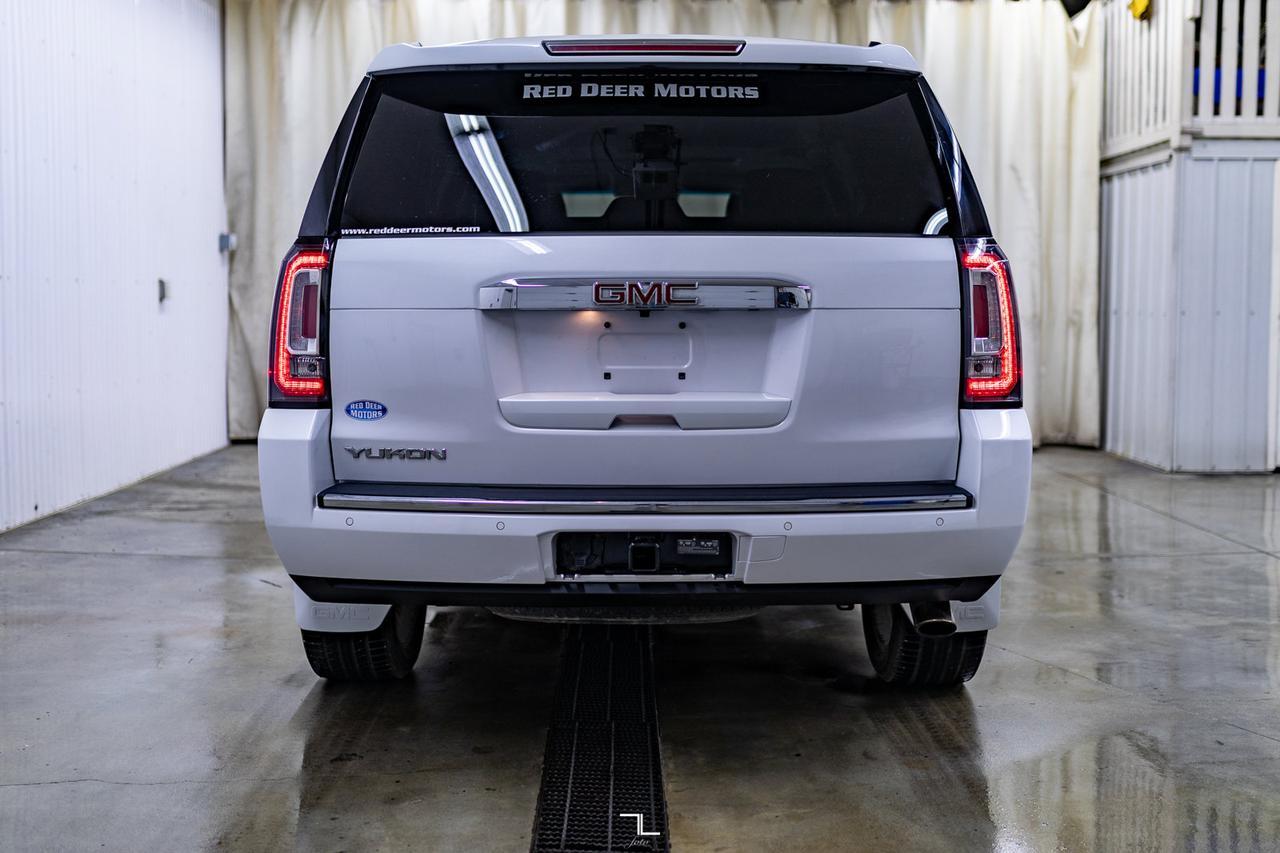 2017 GMC Yukon AWD Denali Leather Roof Nav BCam TV Red Deer AB