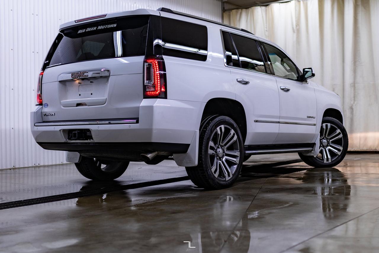 2017 GMC Yukon AWD Denali Leather Roof Nav BCam TV Red Deer AB