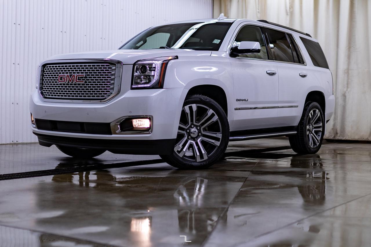 2017 GMC Yukon AWD Denali Leather Roof Nav BCam TV Red Deer AB