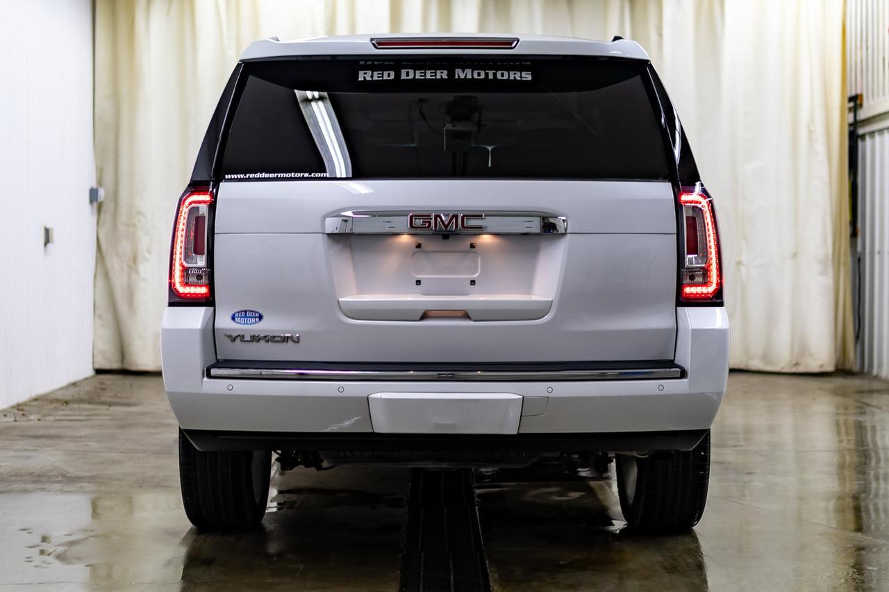 2017 GMC Yukon AWD Denali Leather Roof Nav BCam TV Red Deer AB