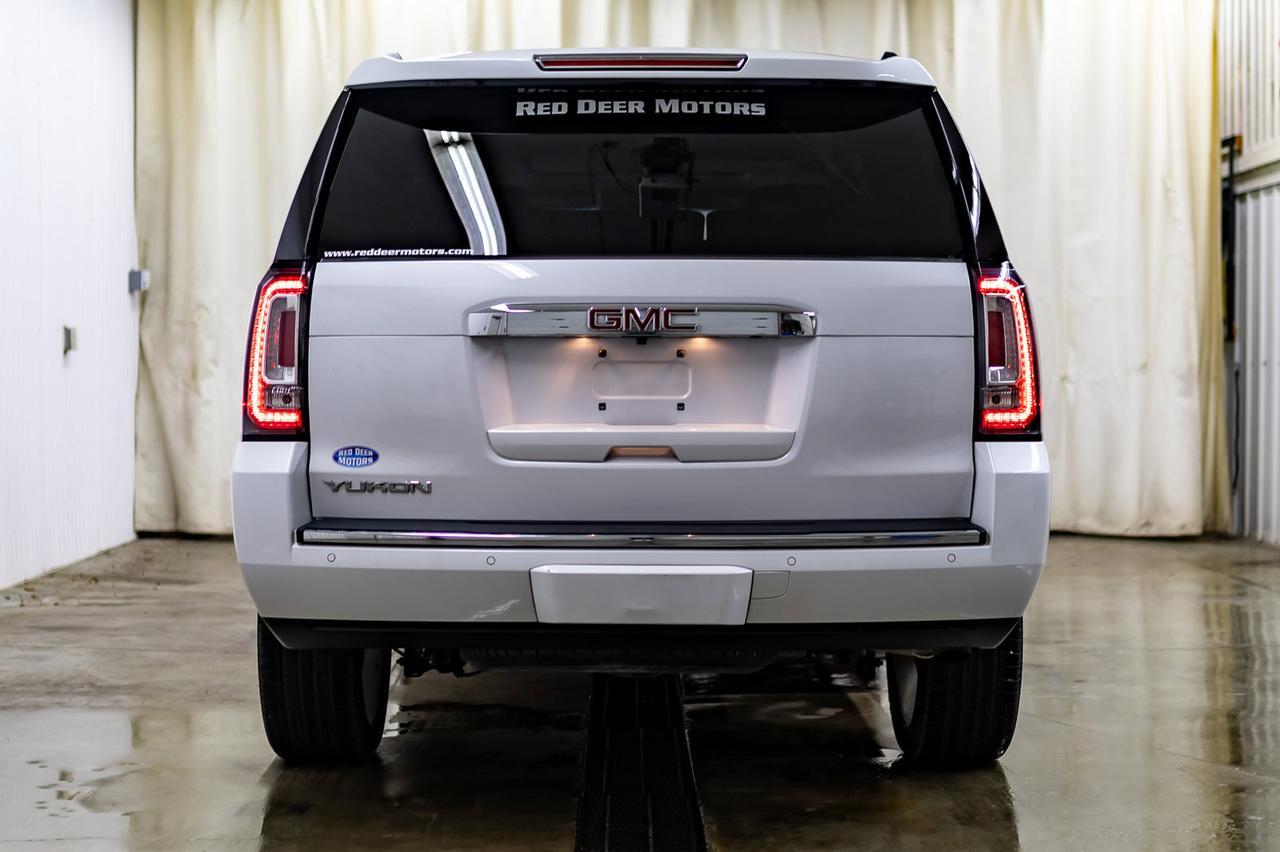 2017 GMC Yukon AWD Denali Leather Roof Nav BCam TV Red Deer AB