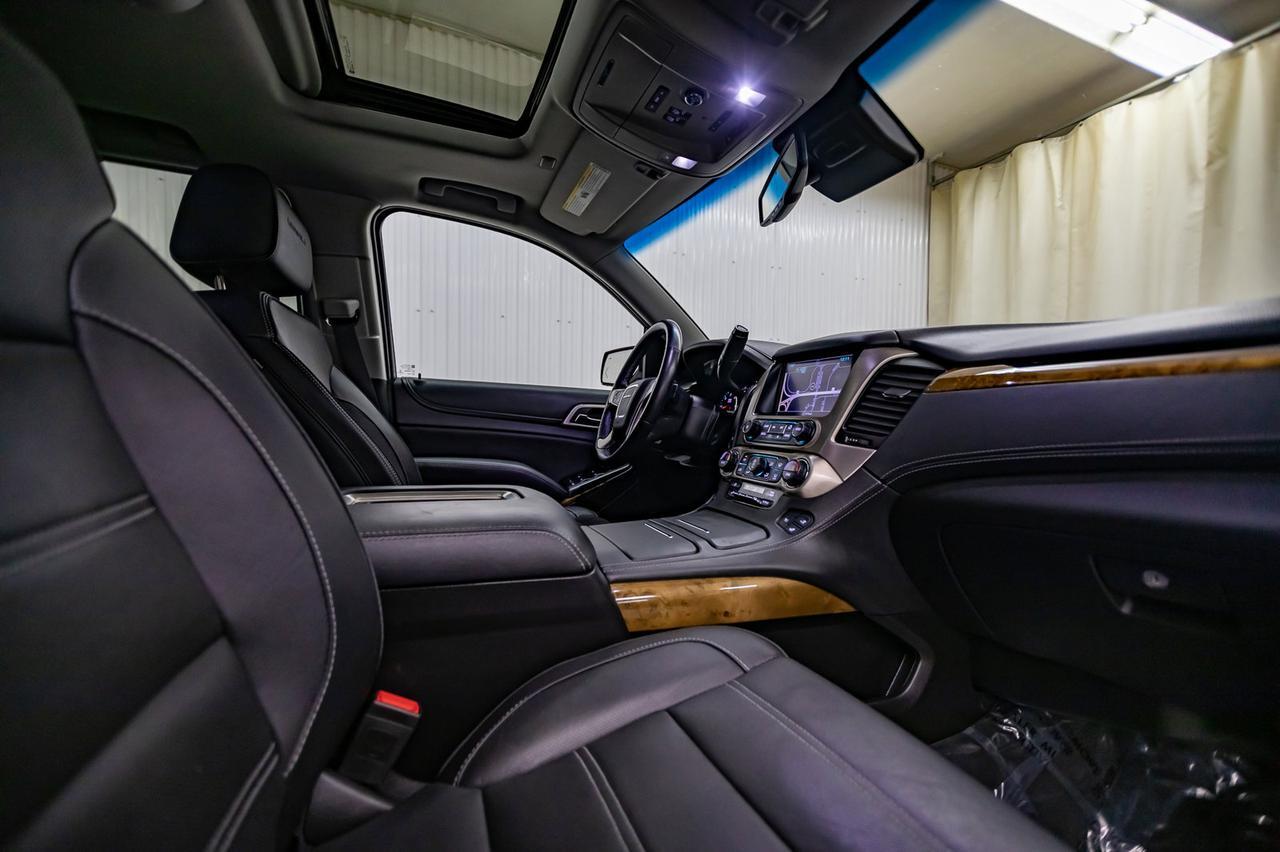 2017 GMC Yukon AWD Denali Leather Roof Nav BCam TV Red Deer AB