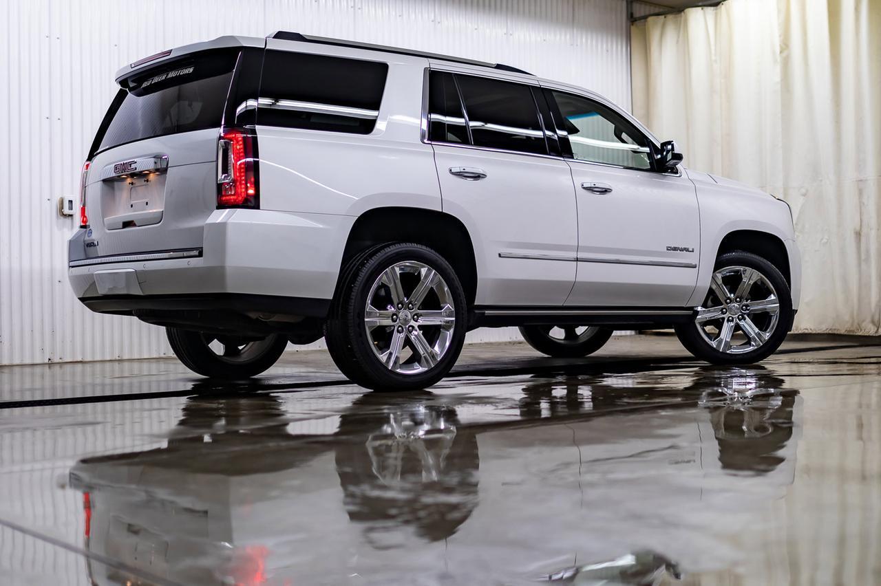 2017 GMC Yukon AWD Denali Leather Roof Nav BCam TV Red Deer AB