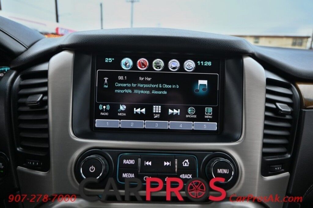 2017 GMC Yukon XL Denali - 6.2L V8 - 4X4 - Heated & Cooled Front Leather Seats - Push To Start - Auto Start - HUD - NAV - Backup Camera - Sunroof - 3rd Row - Seats 7 - Rear Entertainment System - Bose Speakers - Roof Rack - Running Boards - Tow Pkg - 1 Owner Anchorage AK