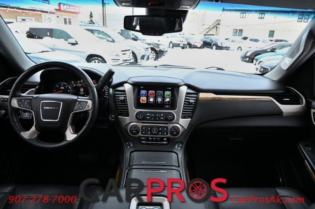 2017 GMC Yukon XL Denali - 6.2L V8 - 4X4 - Heated & Cooled Front Leather Seats - Push To Start - Auto Start - HUD - NAV - Backup Camera - Sunroof - 3rd Row - Seats 7 - Rear Entertainment System - Bose Speakers - Roof Rack - Running Boards - Tow Pkg - 1 Owner Anchorage AK