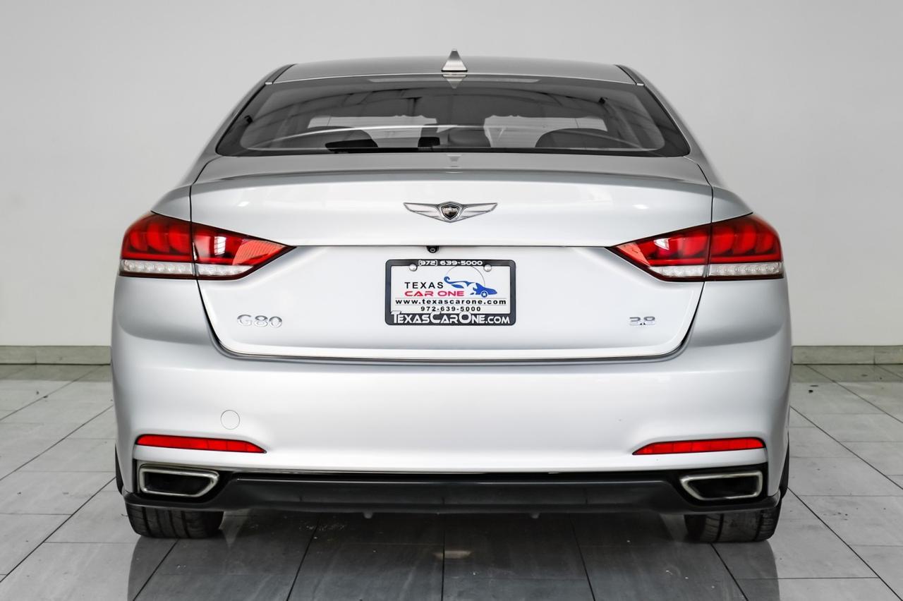 2017 Genesis G80 3.8 BLIND SPOT LANE DEPARTURE WARNING NAVIGATION LEATHER REAR CA Carrollton TX
