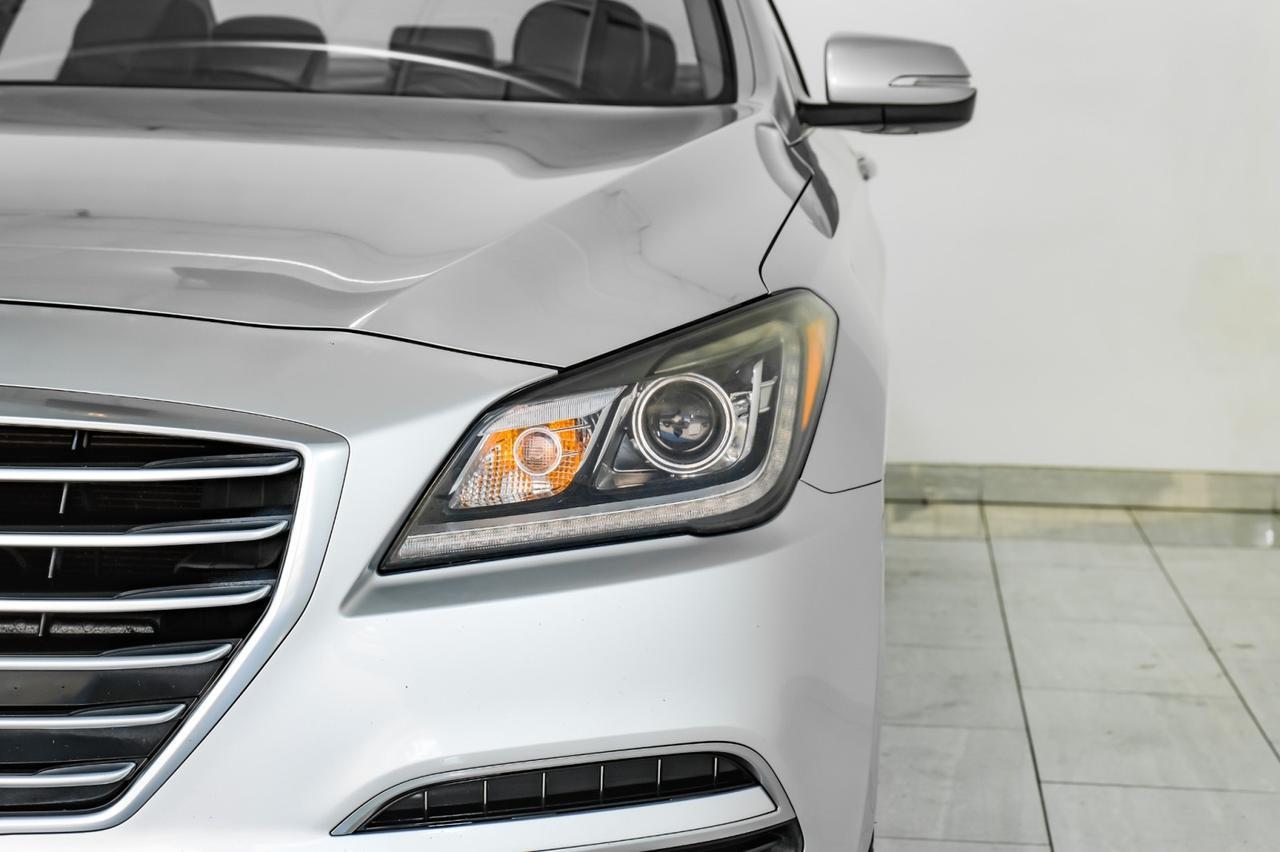 2017 Genesis G80 3.8 BLIND SPOT LANE DEPARTURE WARNING NAVIGATION LEATHER REAR CA Carrollton TX