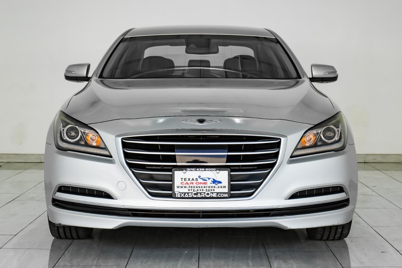 2017 Genesis G80 3.8 BLIND SPOT LANE DEPARTURE WARNING NAVIGATION LEATHER REAR CA