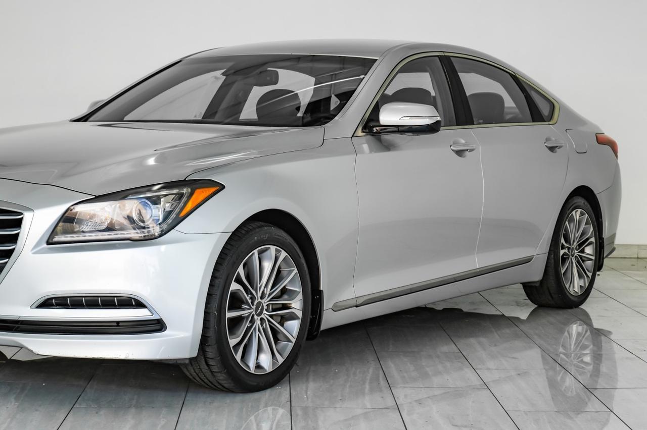 2017 Genesis G80 3.8 BLIND SPOT LANE DEPARTURE WARNING NAVIGATION LEATHER REAR CA Carrollton TX