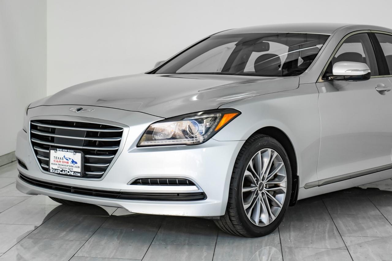 2017 Genesis G80 3.8 BLIND SPOT LANE DEPARTURE WARNING NAVIGATION LEATHER REAR CA Carrollton TX