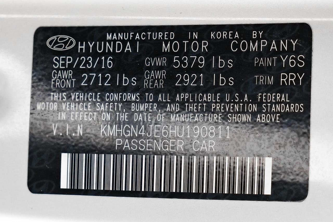 2017 Genesis G80 3.8 BLIND SPOT LANE DEPARTURE WARNING NAVIGATION LEATHER REAR CA Carrollton TX