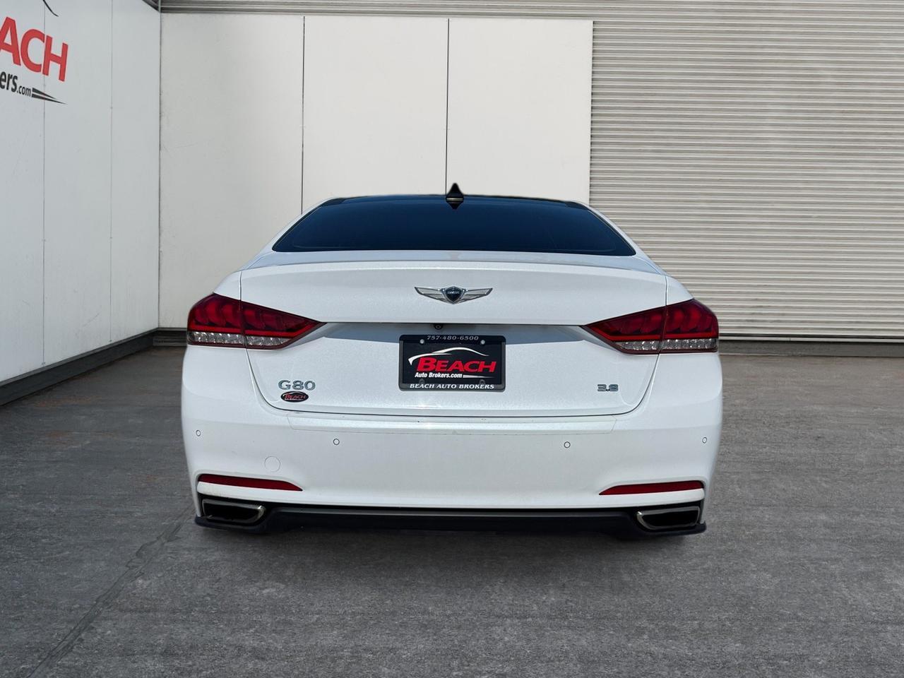 2017 Genesis G80 3.8L, HEATED & COOLED SEATS, SUNROOF, ADJUSTABLE PEDALS, MEMORY DRIVER SEAT, KEYLESS ENTRY & START, CLEAN CARFAX, DONT MISS OUT ON THIS LUXURY SEDAN!!! Norfolk VA
