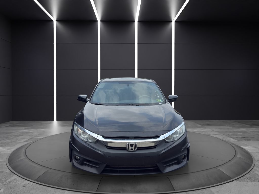 Coupe 2017 HONDA CIVIC BLACK 1.5L 4 Cyl Front Wheel Drive EX