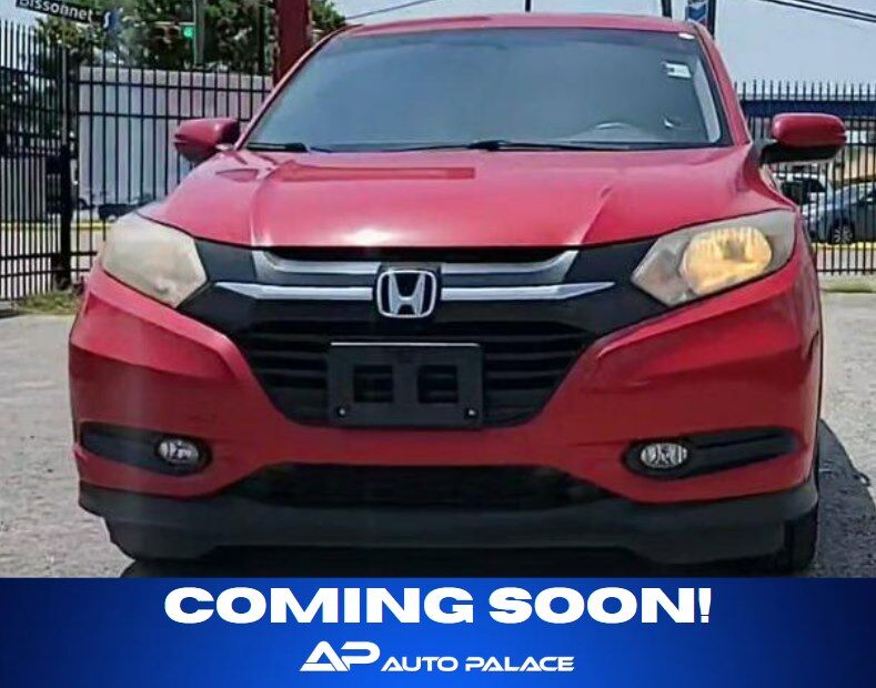 SUV 2017 HONDA HR-V RED 1.8L 4 Cyl Front Wheel Drive EX