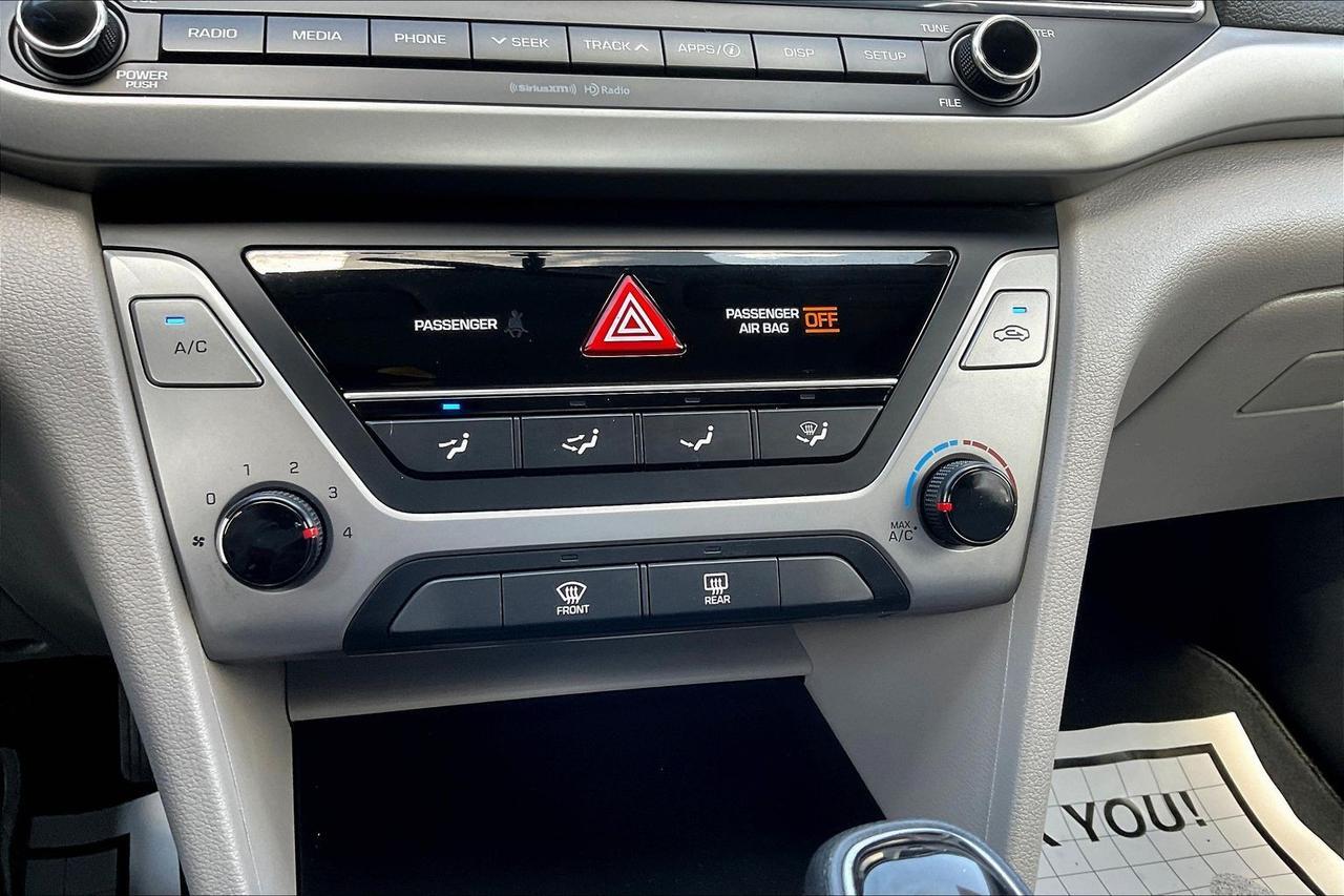 2017 HYUNDAI ELANTRA SE SILVER at Delta Auto Alliance
