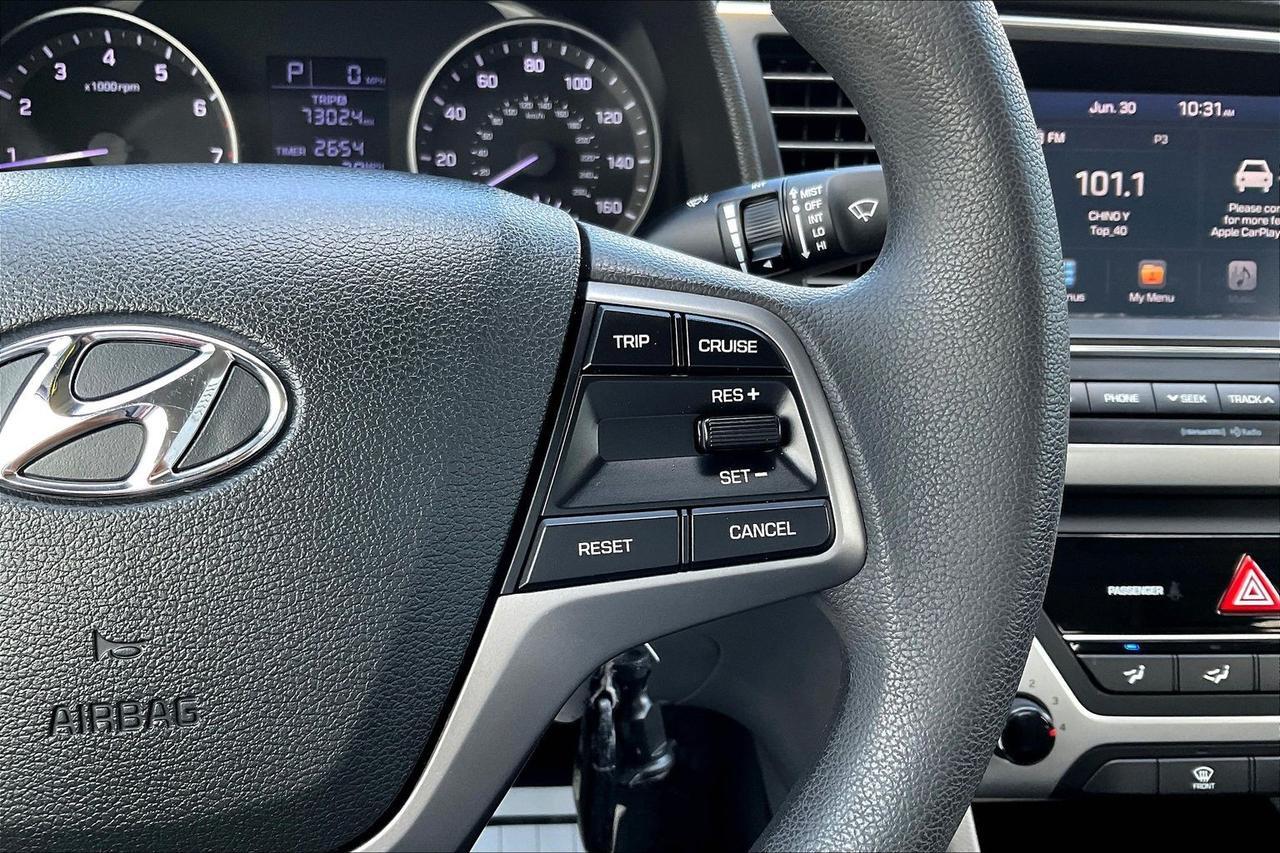 2017 HYUNDAI ELANTRA SE SILVER at Delta Auto Alliance
