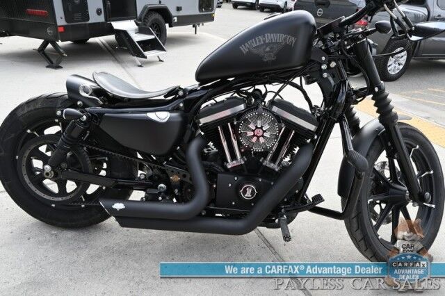 2017 Harley Davidson Iron 883 / Vance & Hines Shorty Exhaust / Roland Sands Design Billet Parts / Heated Grips / L.E.D Headlight & Signals / Keyless Start / Only 6K Miles Anchorage AK