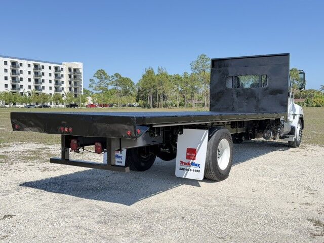 2017 Hino 338 24' Steel Flatbed Truck Homestead FL