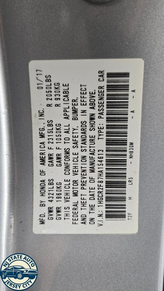 2017 Honda Accord EX-L Jersey City NJ