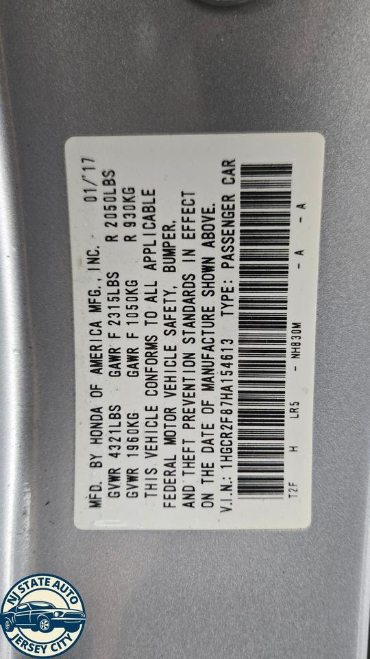 2017 Honda Accord EX-L Jersey City NJ