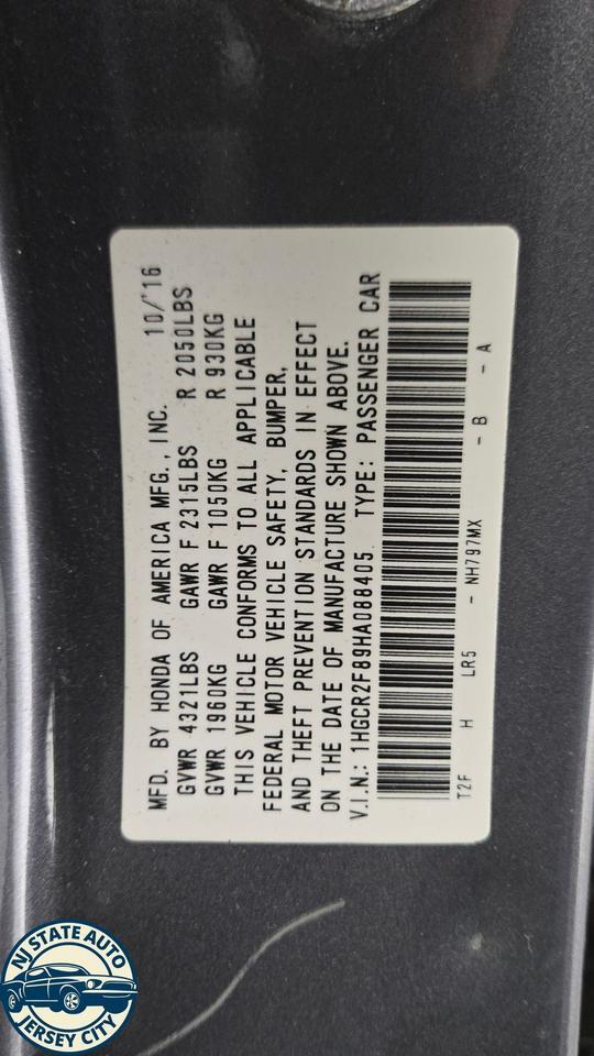 2017 Honda Accord EX-L Jersey City NJ