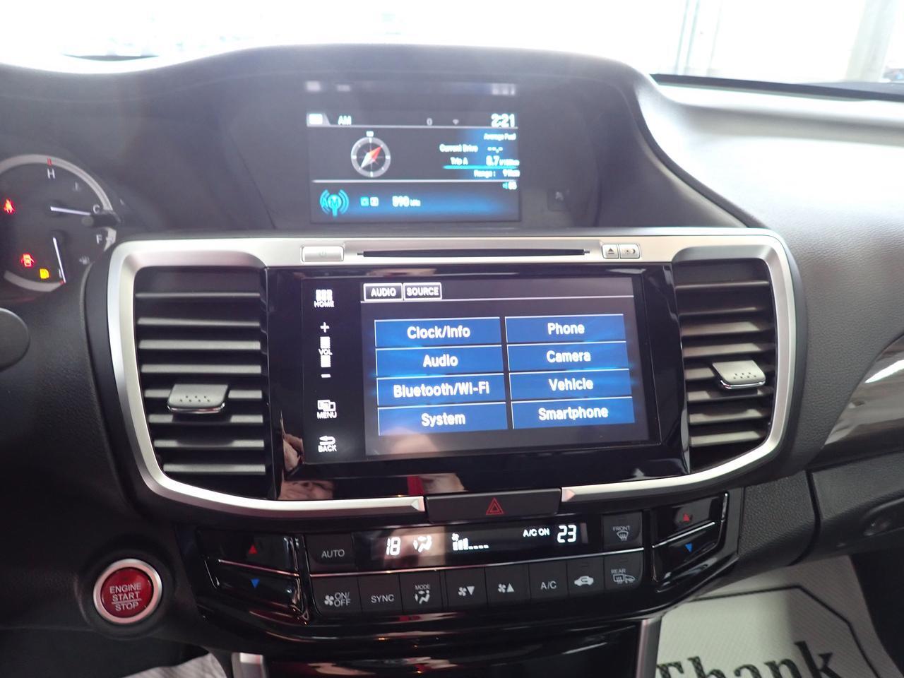 2017 Honda Accord Sedan EX-L 4DR LEATHER SUNROOF Listowel ON