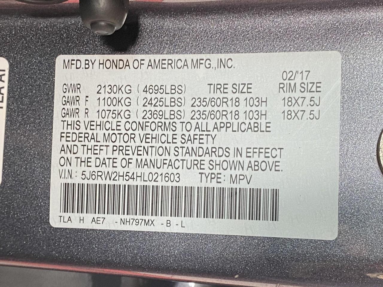 2017 Honda CR-V EX Richmond Hill NY