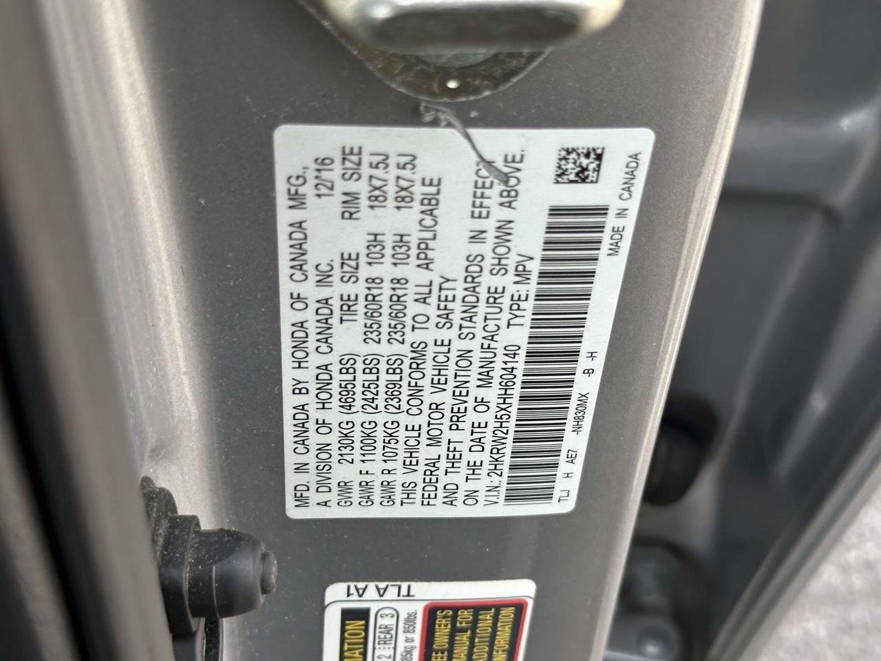 2017 Honda CR-V EX Alexandria VA