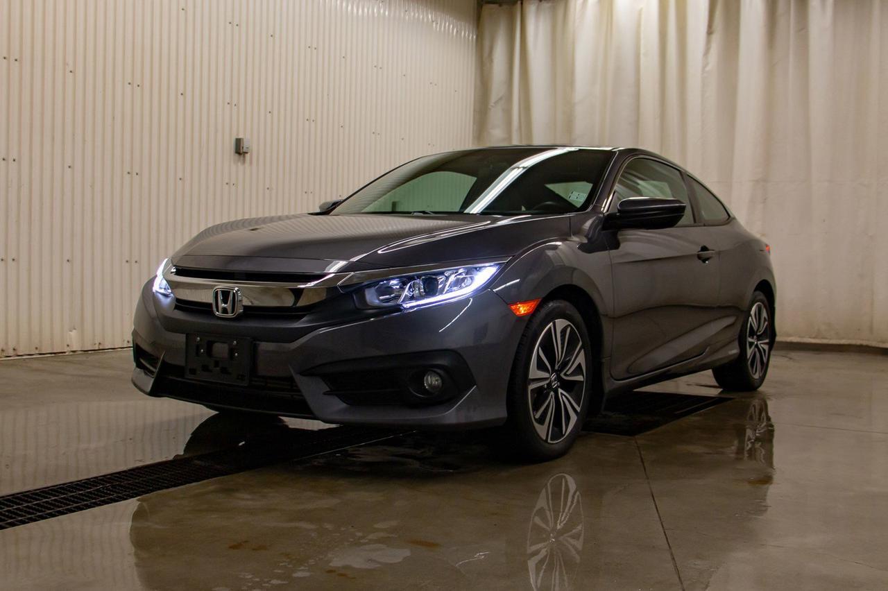2017 Honda Civic Coupe EX-T 6 Speed Roof Red Deer AB