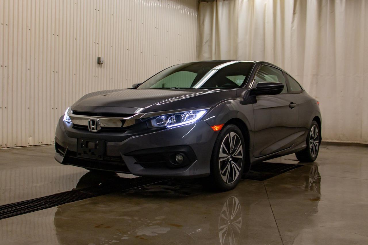 2017 Honda Civic Coupe EX-T 6 Speed Roof Red Deer AB
