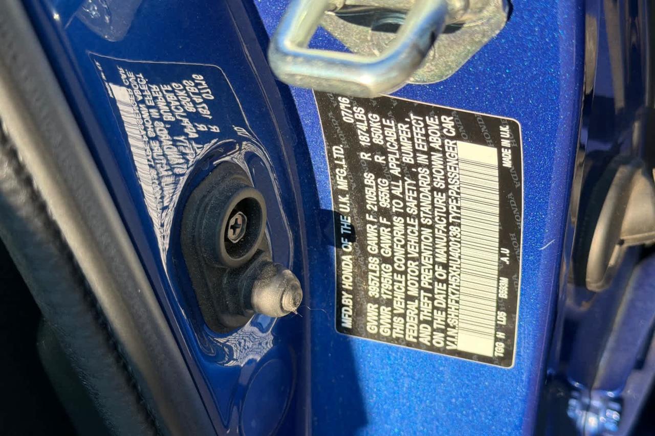 2017 Honda Civic Hatchback EX Roseville CA