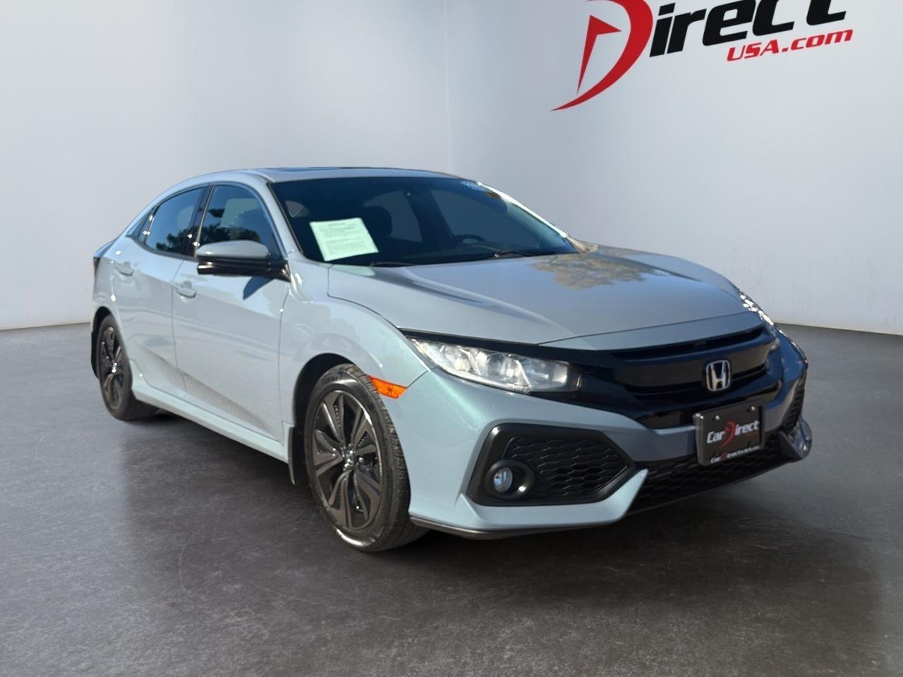 2017 Honda Civic Hatchback EX, SUNROOF, REMOTE START, NAVIGATION, PRIVACY GLASS WINDOWS, BACKUP CAMERA WITH PARKING SENSORS, ONLY 58K MILES, TAKE HOME THIS HONDA TODAY! Virginia Beach VA
