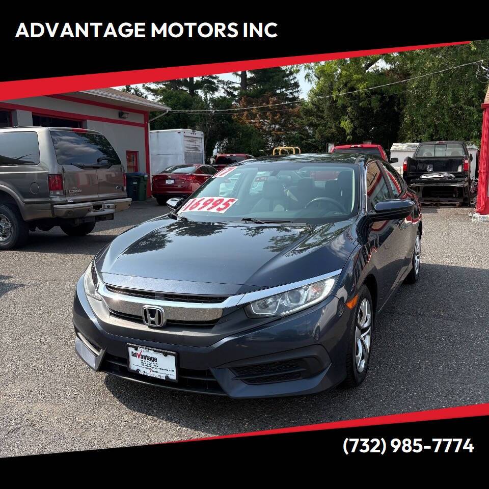 2017 Honda Civic LX 4dr Sedan CVT Edison NJ