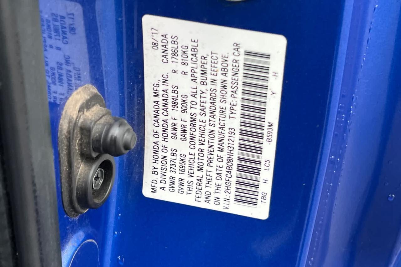 2017 Honda Civic LX-P Roseville CA