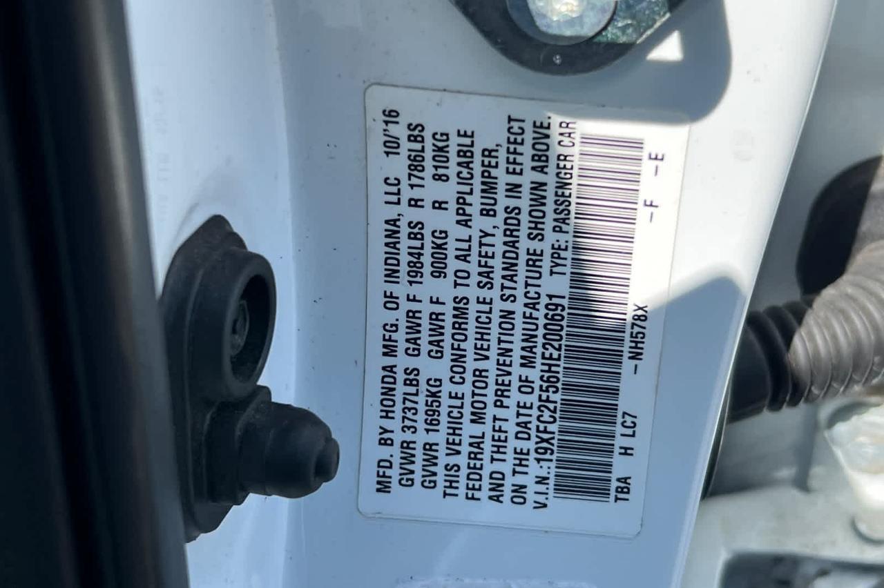 2017 Honda Civic Sedan LX Roseville CA