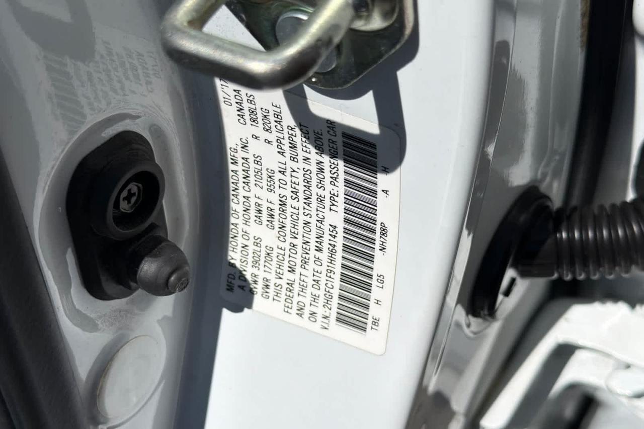 2017 Honda Civic Sedan Touring Roseville CA