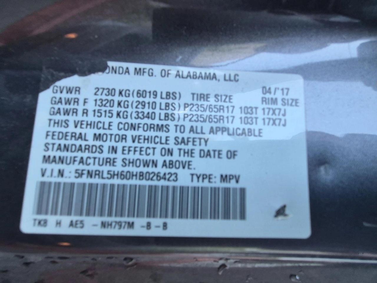 2017 Honda Odyssey EX-L Roseville CA