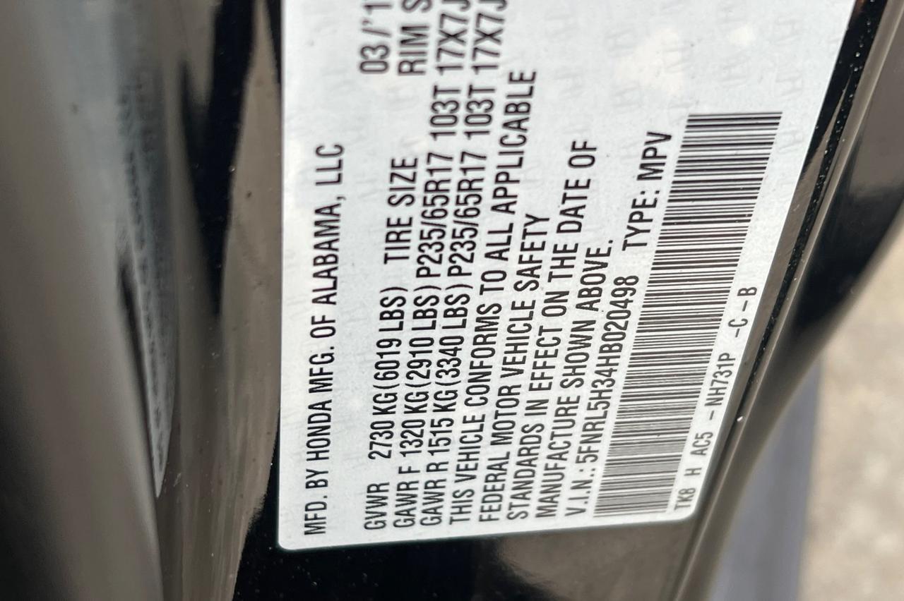 2017 Honda Odyssey SE Ontario OR