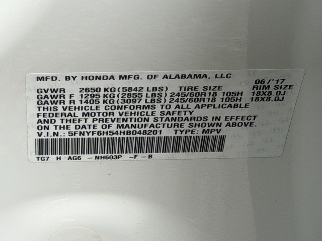 2017 Honda Pilot EX-L Springfield VA