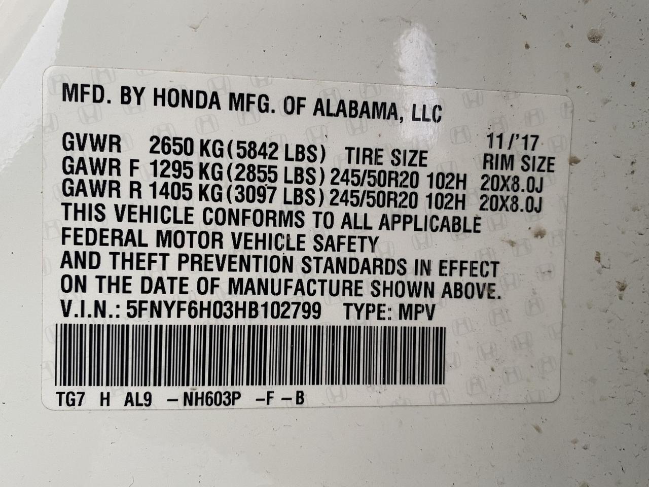 2017 Honda Pilot Elite Richmond Hill NY