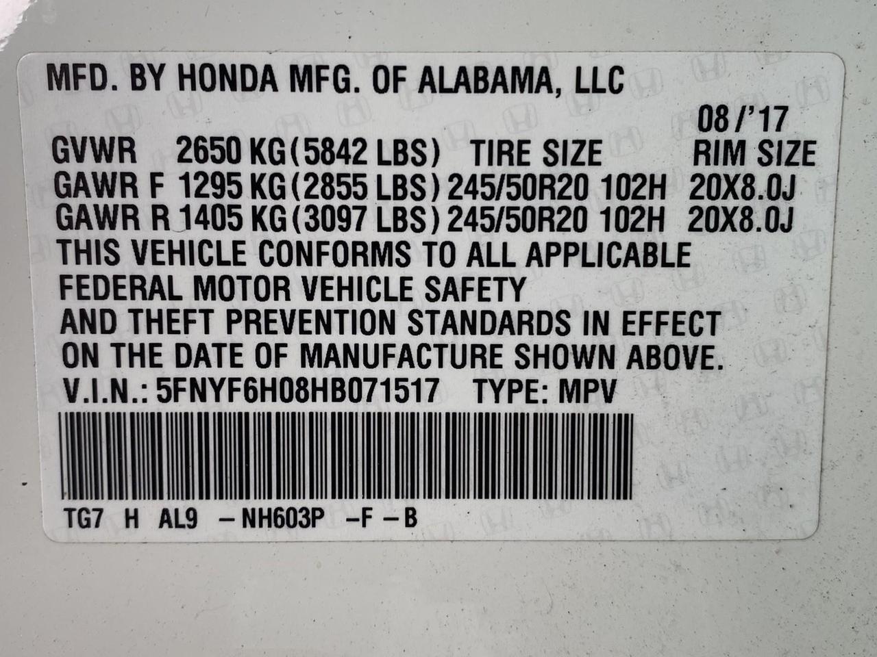 2017 Honda Pilot Elite Richmond Hill NY
