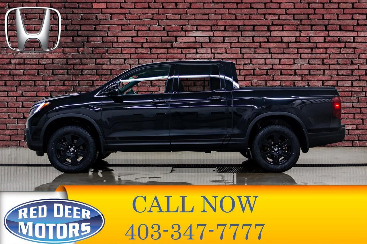2017 Honda Ridgeline 4x4 Crew Cab Black Edition Leather Roof Nav Red Deer AB