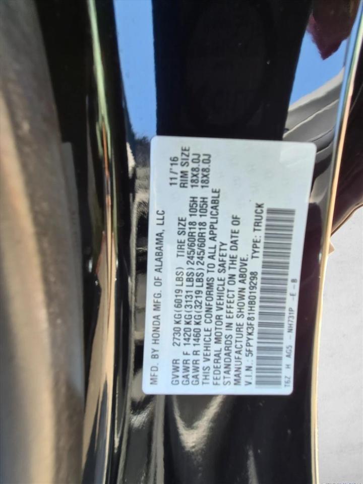 2017 Honda Ridgeline Black Edition Roseville CA